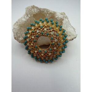 Sarah Cov Aquarius Brooch